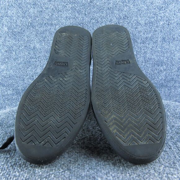 Levi's Men's Mason Hi Sneaker Black Synthetic Size 9M Gently Used 2025 - Picture 9 of 9